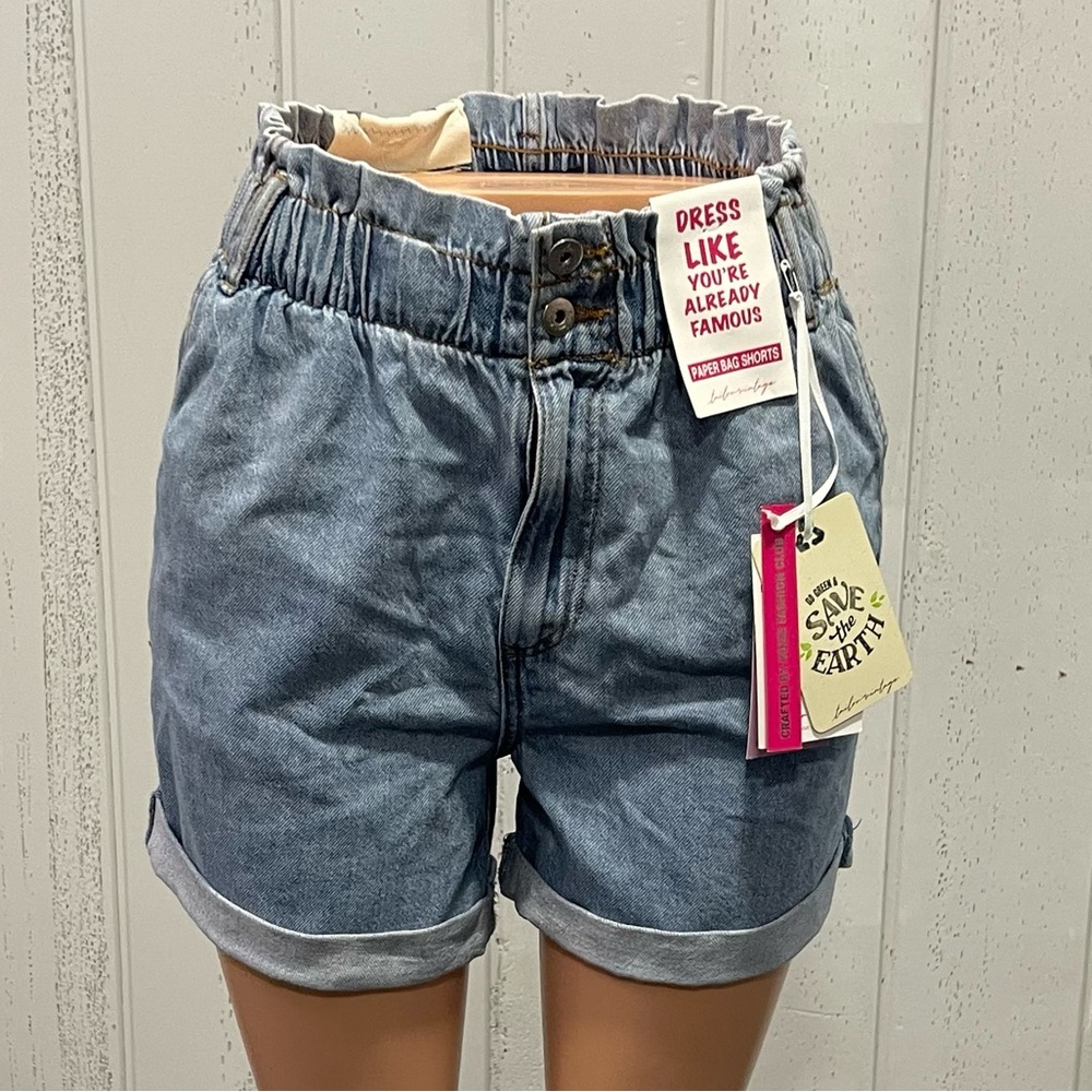 NWT Tailor Vintage Women's Denim High-Waisted Shorts Sz 9